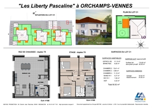 t5 à la vente -   25390  ORCHAMPS VENNES, surface 18 m2 vente t5 - UBI474070244